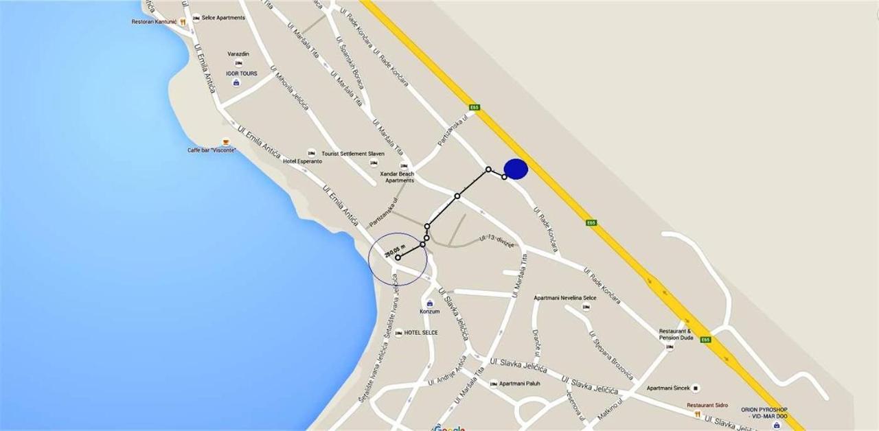 Apartments Adriatic 3 Селце Екстериор снимка